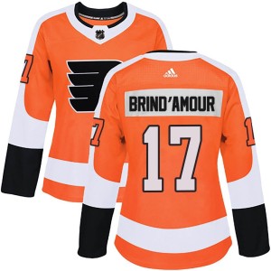Women's Philadelphia Flyers Rod Brind'amour Adidas Authentic Rod Brind'Amour Home Jersey - Orange