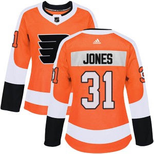 Women's Philadelphia Flyers Martin Jones Adidas Authentic Home Jersey - Orange
