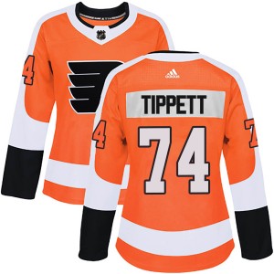 Women's Philadelphia Flyers Owen Tippett Adidas Authentic Home Jersey - Orange