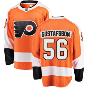 Youth Philadelphia Flyers Erik Gustafsson Fanatics Branded Breakaway Home Jersey - Orange