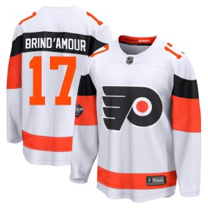 Men's Philadelphia Flyers Rod Brind'amour Fanatics Branded Rod Brind'Amour Breakaway 2024 Stadium Series Jersey - White