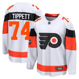 Men's Philadelphia Flyers Owen Tippett Fanatics Branded Breakaway 2024 Stadium Series Jersey - White