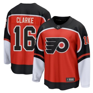 Men's Philadelphia Flyers Bobby Clarke Fanatics Branded Breakaway 2020/21 Special Edition Jersey - Orange