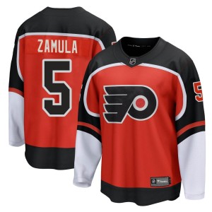 Men's Philadelphia Flyers Egor Zamula Fanatics Branded Breakaway 2020/21 Special Edition Jersey - Orange