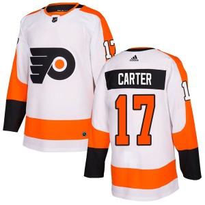 Youth Philadelphia Flyers Jeff Carter Adidas Authentic Jersey - White