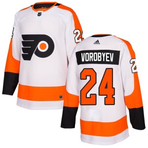 Youth Philadelphia Flyers Mikhail Vorobyev Adidas Authentic Jersey - White