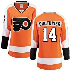 Women's Philadelphia Flyers Sean Couturier Fanatics Branded Home Breakaway Jersey - Orange
