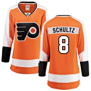 Women's Philadelphia Flyers Dave Schultz Fanatics Branded Home Breakaway Jersey - Orange