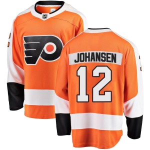 Men's Philadelphia Flyers Ryan Johansen Fanatics Branded Breakaway Home Jersey - Orange