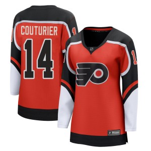 Women's Philadelphia Flyers Sean Couturier Fanatics Branded Breakaway 2020/21 Special Edition Jersey - Orange