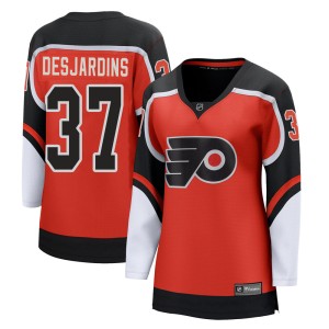 Women's Philadelphia Flyers Eric Desjardins Fanatics Branded Breakaway 2020/21 Special Edition Jersey - Orange
