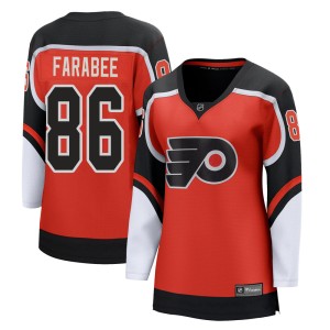 Women's Philadelphia Flyers Joel Farabee Fanatics Branded Breakaway 2020/21 Special Edition Jersey - Orange