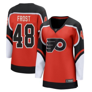 Women's Philadelphia Flyers Morgan Frost Fanatics Branded Breakaway 2020/21 Special Edition Jersey - Orange