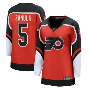 Women's Philadelphia Flyers Egor Zamula Fanatics Branded Breakaway 2020/21 Special Edition Jersey - Orange