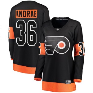 Women's Philadelphia Flyers Emil Andrae Fanatics Branded Breakaway Alternate Jersey - Black