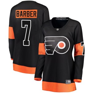 Women's Philadelphia Flyers Bill Barber Fanatics Branded Breakaway Alternate Jersey - Black