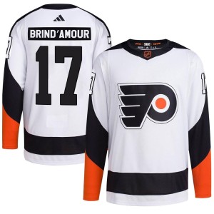 Men's Philadelphia Flyers Rod Brind'amour Adidas Authentic Rod Brind'Amour Reverse Retro 2.0 Jersey - White