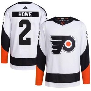 Men's Philadelphia Flyers Mark Howe Adidas Authentic Reverse Retro 2.0 Jersey - White