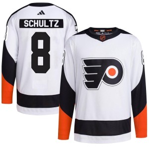 Men's Philadelphia Flyers Dave Schultz Adidas Authentic Reverse Retro 2.0 Jersey - White