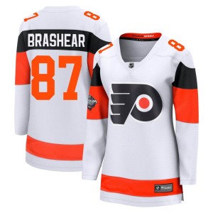 Women's Philadelphia Flyers Donald Brashear Fanatics Branded Breakaway 2024 Stadium Series Jersey - White