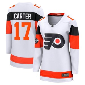 Women's Philadelphia Flyers Jeff Carter Fanatics Branded Breakaway 2024 Stadium Series Jersey - White