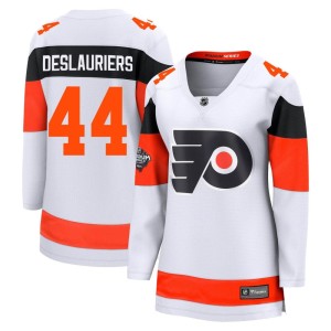 Women's Philadelphia Flyers Nicolas Deslauriers Fanatics Branded Breakaway 2024 Stadium Series Jersey - White