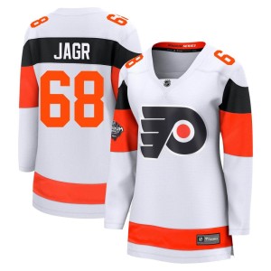 Women's Philadelphia Flyers Jaromir Jagr Fanatics Branded Breakaway 2024 Stadium Series Jersey - White