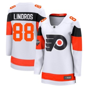 Women's Philadelphia Flyers Eric Lindros Fanatics Branded Breakaway 2024 Stadium Series Jersey - White
