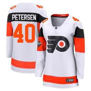 Women's Philadelphia Flyers Cal Petersen Fanatics Branded Breakaway 2024 Stadium Series Jersey - White