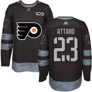 Youth Philadelphia Flyers Ronnie Attard Authentic 1917-2017 100th Anniversary Jersey - Black