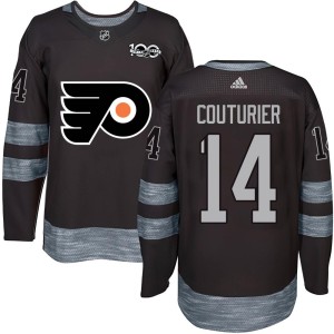 Youth Philadelphia Flyers Sean Couturier Authentic 1917-2017 100th Anniversary Jersey - Black