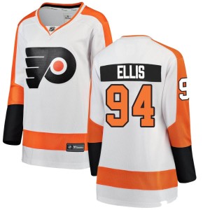 Women's Philadelphia Flyers Ryan Ellis Fanatics Branded Breakaway Away Jersey - White
