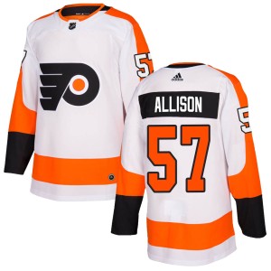 Men's Philadelphia Flyers Wade Allison Adidas Authentic Jersey - White