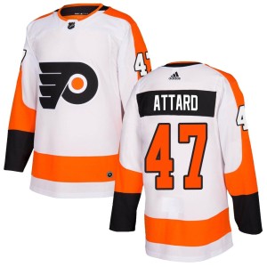 Men's Philadelphia Flyers Ronnie Attard Adidas Authentic Jersey - White