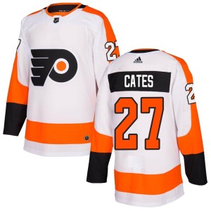 Men's Philadelphia Flyers Noah Cates Adidas Authentic Jersey - White