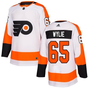 Men's Philadelphia Flyers Wyatte Wylie Adidas Authentic Jersey - White