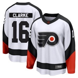 Men's Philadelphia Flyers Bobby Clarke Fanatics Branded Breakaway Special Edition 2.0 Jersey - White