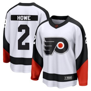 Men's Philadelphia Flyers Mark Howe Fanatics Branded Breakaway Special Edition 2.0 Jersey - White