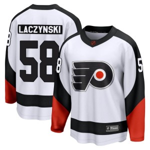 Men's Philadelphia Flyers Tanner Laczynski Fanatics Branded Breakaway Special Edition 2.0 Jersey - White