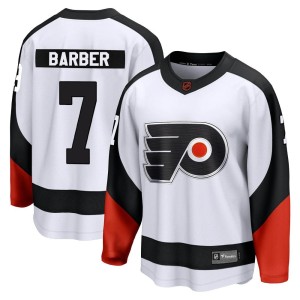 Youth Philadelphia Flyers Bill Barber Fanatics Branded Breakaway Special Edition 2.0 Jersey - White