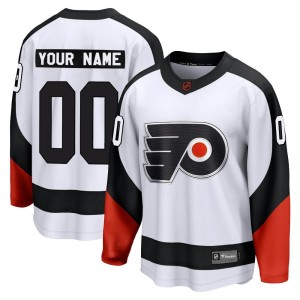 Youth Philadelphia Flyers Custom Fanatics Branded Breakaway Special Edition 2.0 Jersey - White