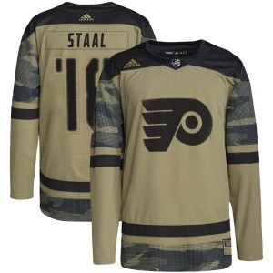Men's Philadelphia Flyers Marc Staal Adidas Authentic Military Appreciation Practice Jersey - Camo