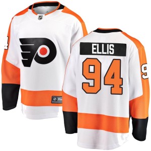 Youth Philadelphia Flyers Ryan Ellis Fanatics Branded Breakaway Away Jersey - White