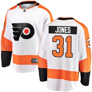 Youth Philadelphia Flyers Martin Jones Fanatics Branded Breakaway Away Jersey - White