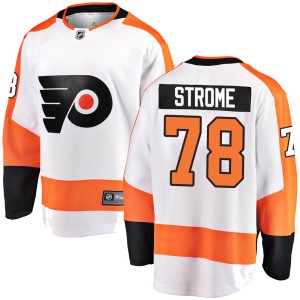 Youth Philadelphia Flyers Matthew Strome Fanatics Branded Breakaway Away Jersey - White