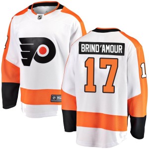 Men's Philadelphia Flyers Rod Brind'amour Fanatics Branded Rod Brind'Amour Breakaway Away Jersey - White