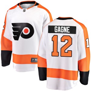 Men's Philadelphia Flyers Simon Gagne Fanatics Branded Breakaway Away Jersey - White