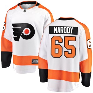 Men's Philadelphia Flyers Cooper Marody Fanatics Branded Breakaway Away Jersey - White