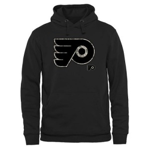 Men's Philadelphia Flyers Rink Warrior Pullover Hoodie - Black