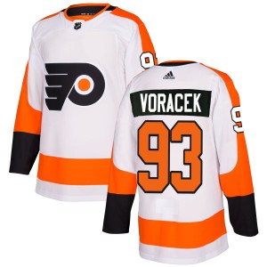 Men's Philadelphia Flyers Jakub Voracek Adidas Authentic Jersey - White